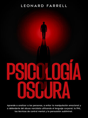 cover image of Psicología Oscura